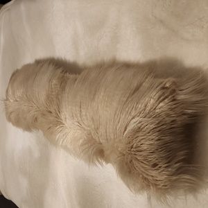 Pottetybarn fux fur pillow cover down insert